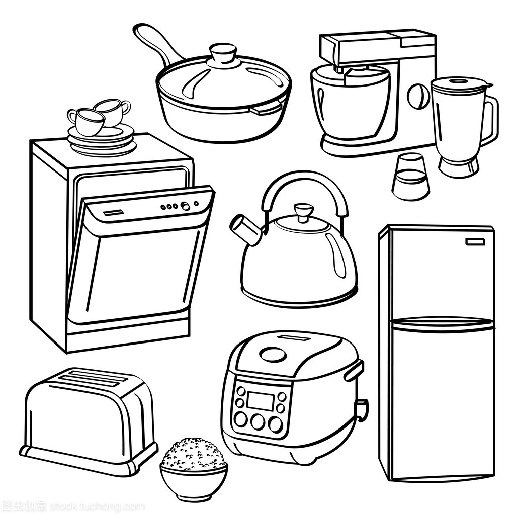 厨房用具和电器